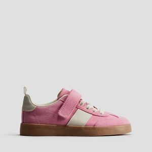 NWT H&M pink/cream color block sneakers Toddler 7.5